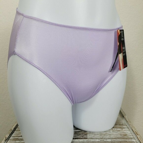 TC Fine Intimates Hi Cut Brief Panties Vtg W/ Wonderful Edge No Lines No Ride Sm - Picture 3 of 11